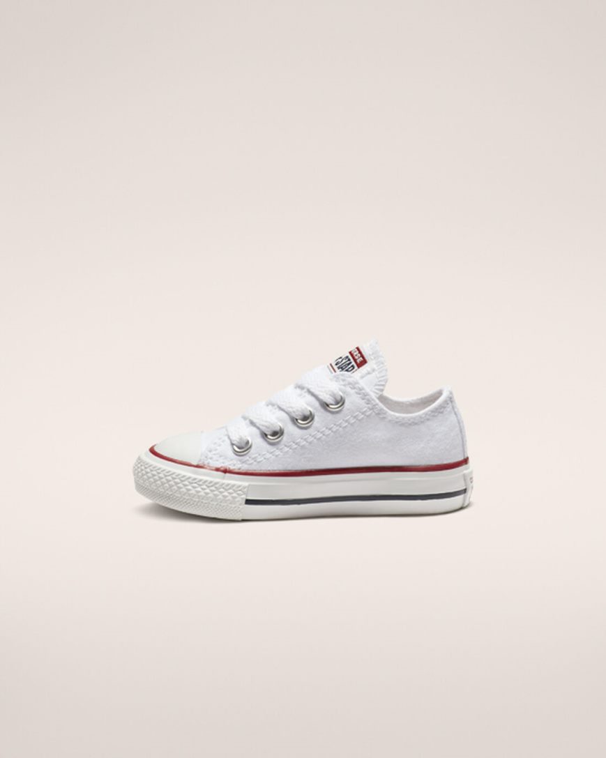 Zapatillas Bajas Converse Chuck Taylor All Star Classic Niña Blancas | PE 4P0285